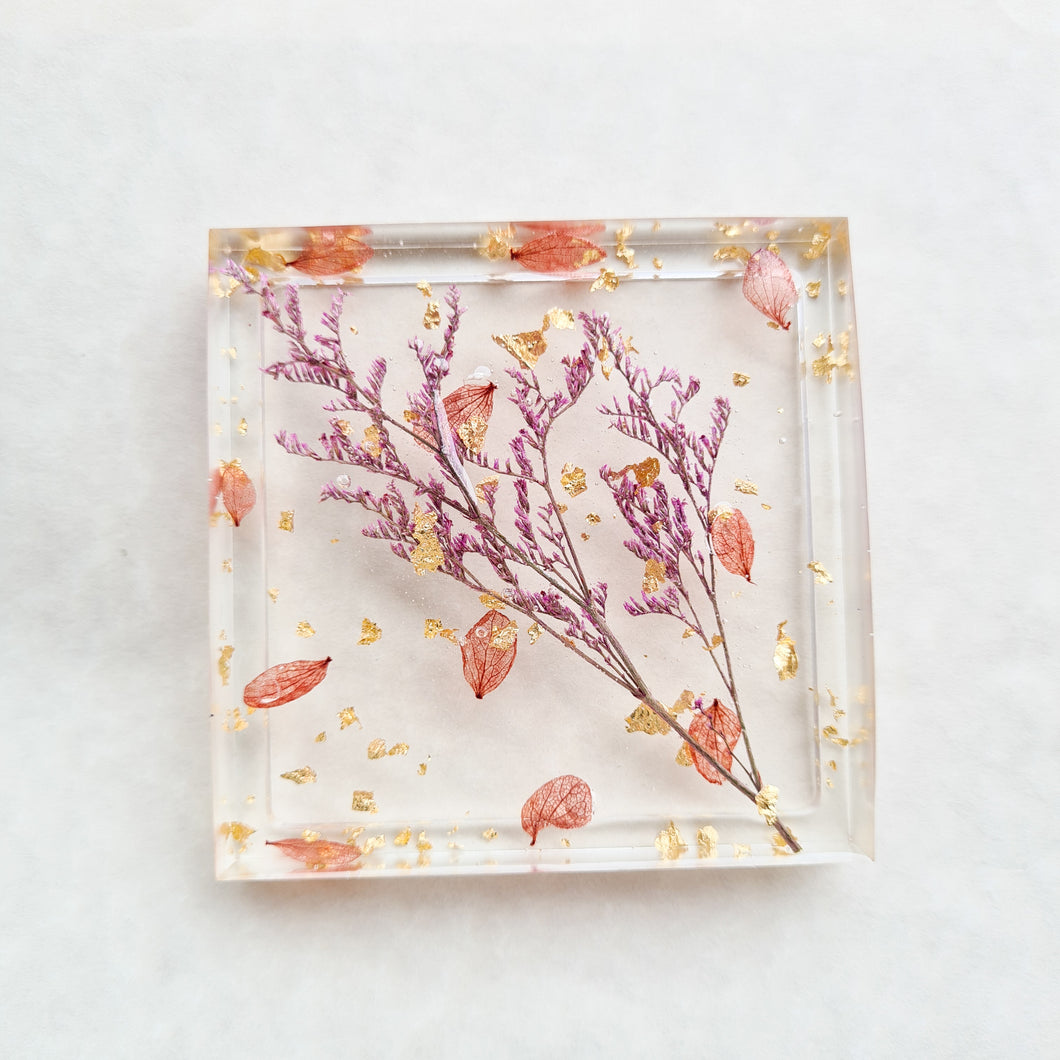 [Saku Collection] Sakura Coaster (Square)